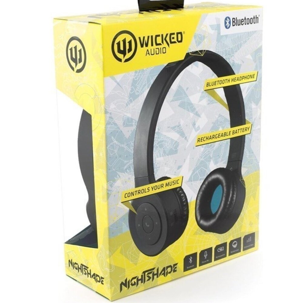 Brand new, Wicked Audo Nightshade wireless Bluetooth Headphone